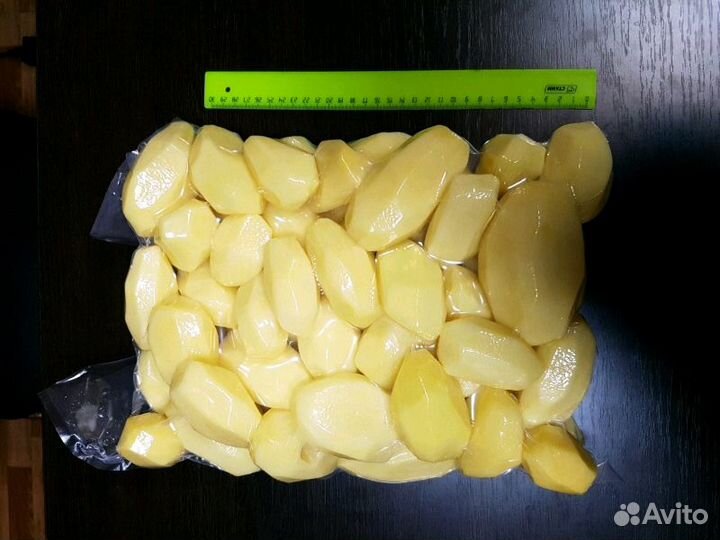 Картофель очищенный в вакуумной упаковке