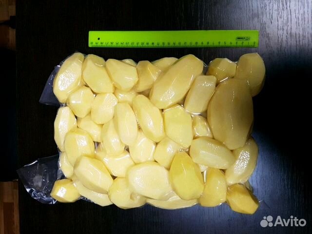 Картофель очищенный в вакуумной упаковке