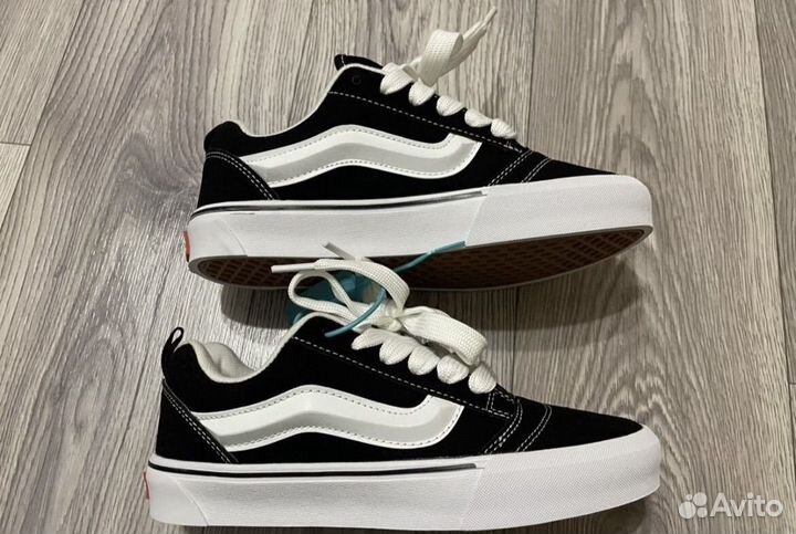 Кроссовки vans knu skool дутыши