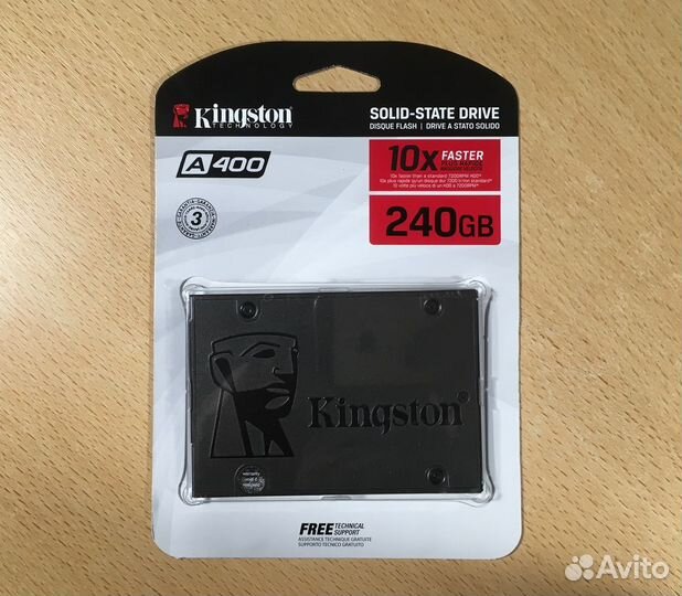 Новый SSD Kingston 240Gb оригинал