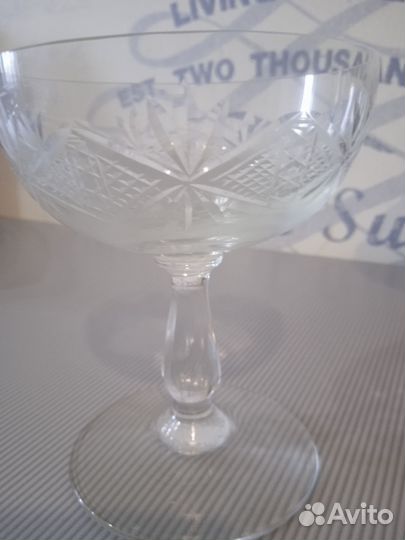 Ваза хрустальная СССР