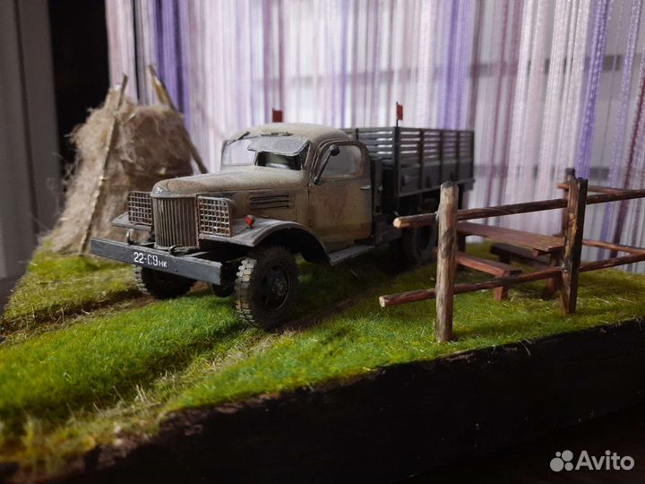 Диорама ЗИЛ 151