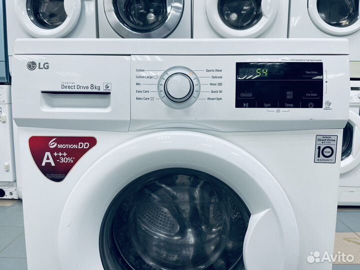 Стиральная машина бу. 8кг. Гарантия. Доставка