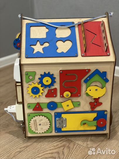 Бизидом-бизиборд со светом