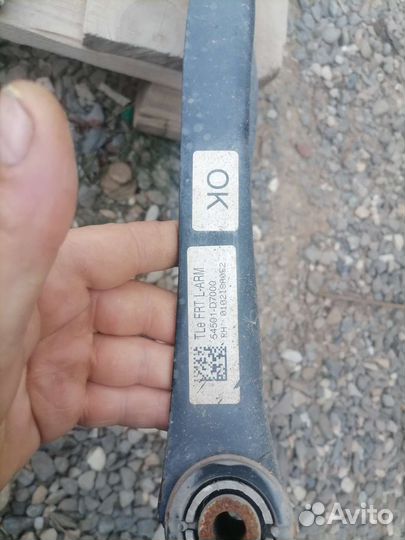 Рычаг и ступица hyundai tucson