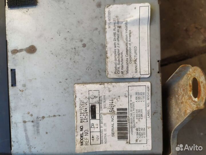 CD чейнжер Toyota