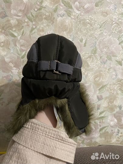 Новая детская ушанка (размер 50)