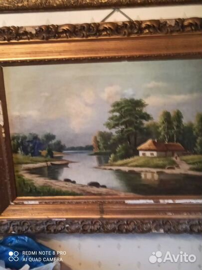 Антикварная картина, Дюкаменн