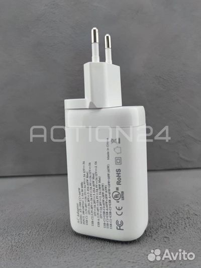 Сетевое зарядное устройство 65 Вт GaN Three-port C