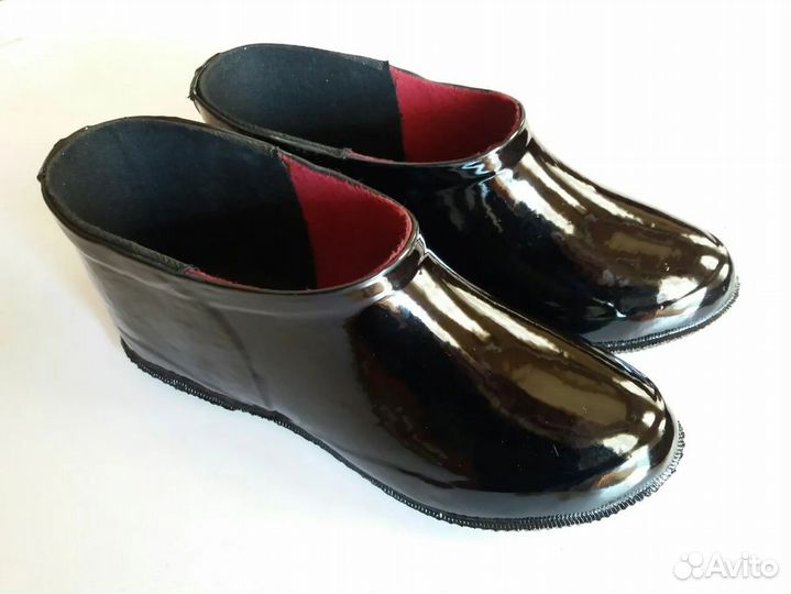 Галоши утепленные женские