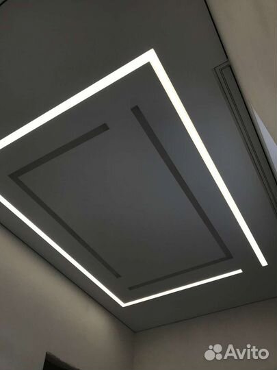 Натяжные потолки любой сложности