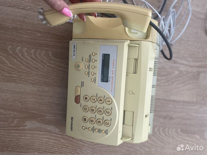 Телефон факс Sharp