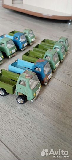 Машинки одним лотом 10шт металлические