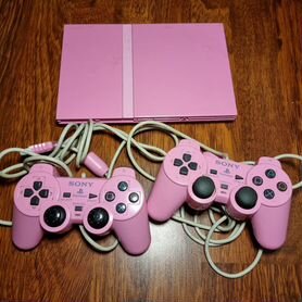 Sony playstation 2 pink PS 2 розовая