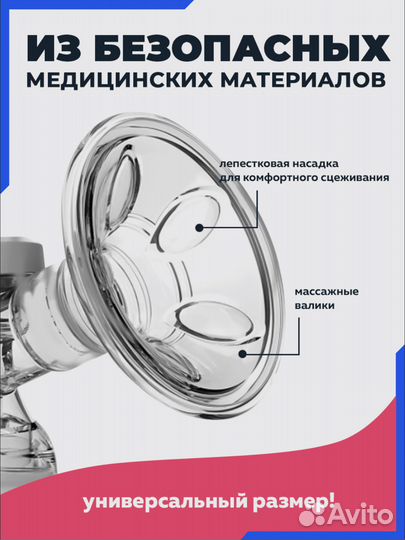 Молокоотсос электрический, беспроводной Evaness