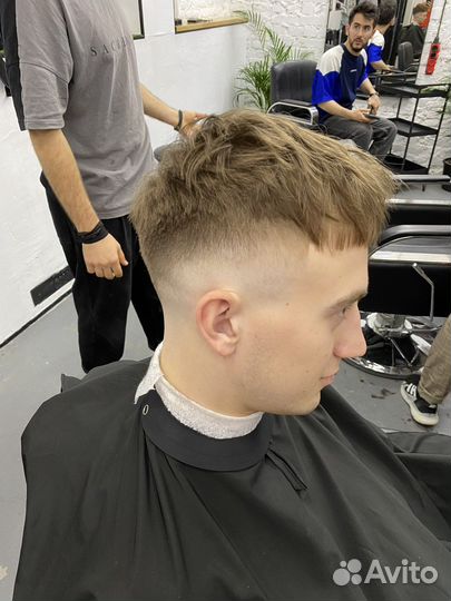 Модель на мужскую стрижку