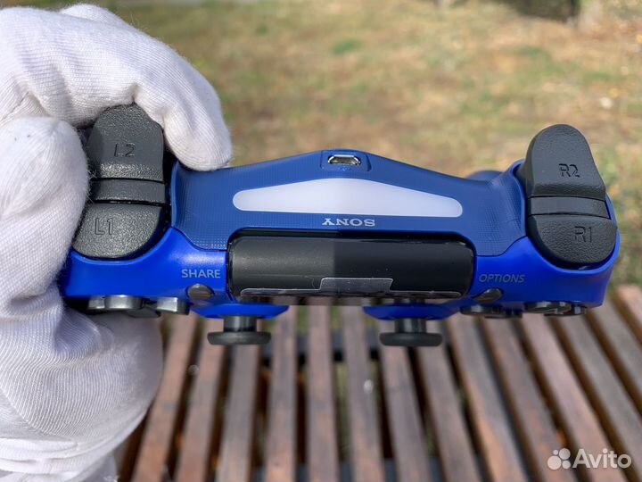 Геймпад dualshock ps4 синий