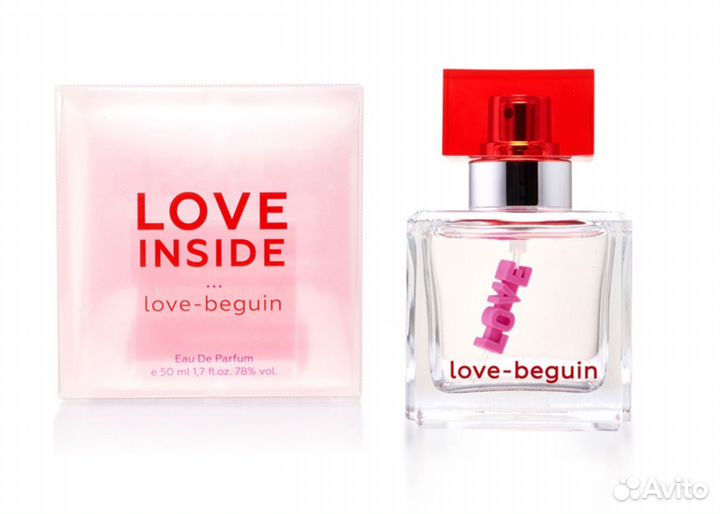 Туалетная вода love inside love-beguin