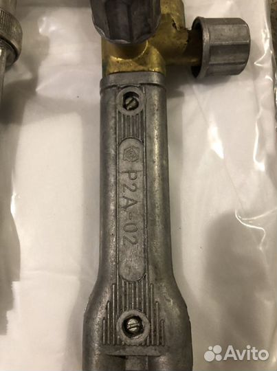 Горелка ацитиленовая 2 шт с насадками