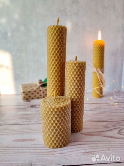 Свечи из вощины