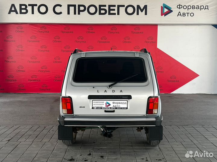 LADA 4x4 (Нива) 1.7 МТ, 2020, 64 504 км
