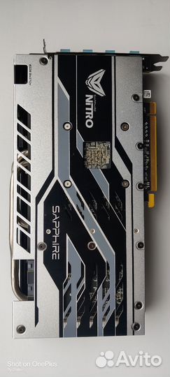 Sapphire rx 580 nitro+ 8gb