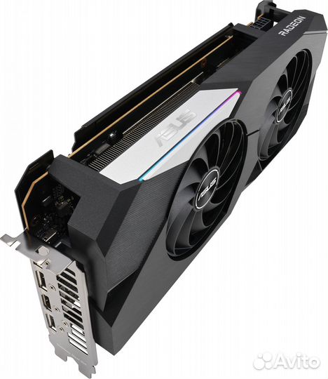 Видеокарта asus Dual Radeon RX 6750 XT OC Edition