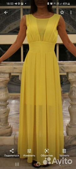 Платье длинное летнее
