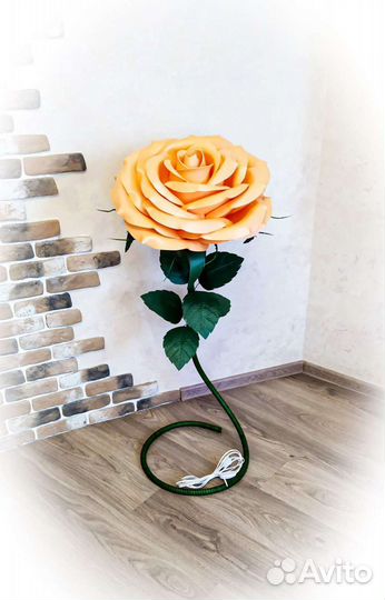 Интерьерная роза/ Ночник