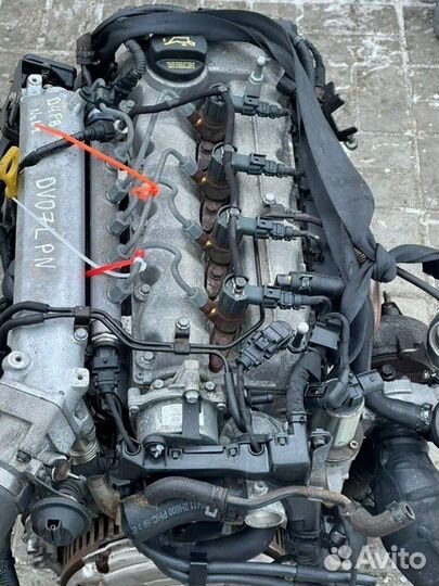 Двигатель Carens Ceed Cerato Forte Soul 1.6 crdi