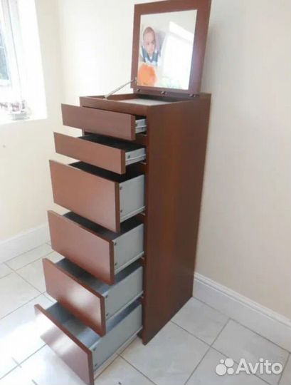 Комод мальм икеа с зеркалом