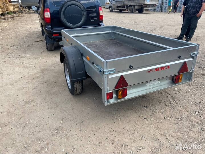 Прицеп легковой оцинкованный.Кузов 2 на 1,1м.Арива