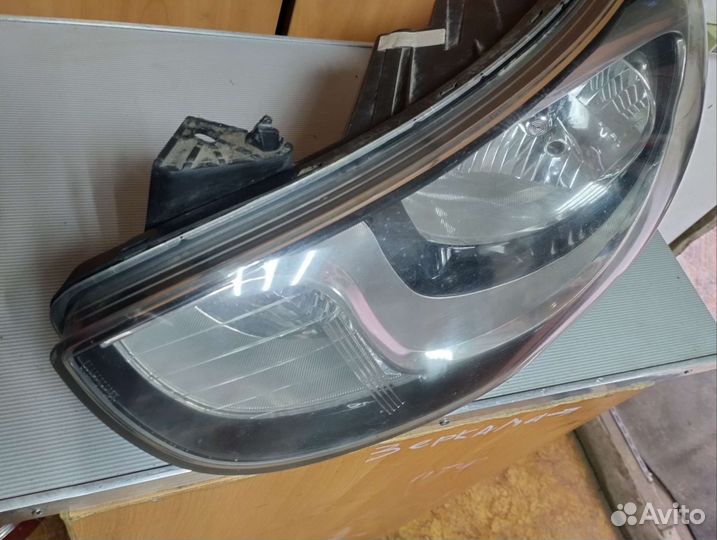 Фара левая Hyundai Solaris 2010-2014
