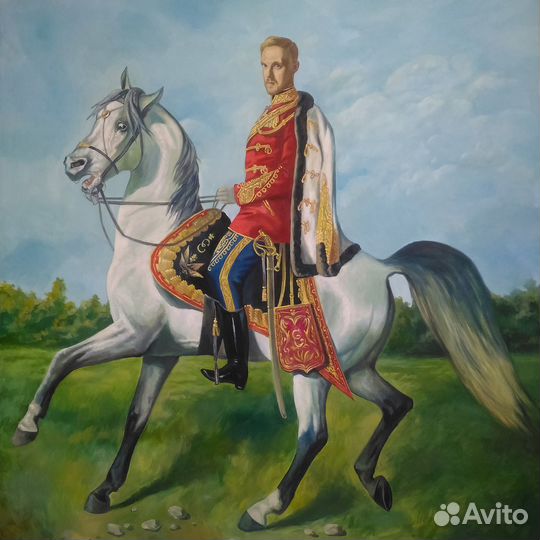 Портреты, роспись стен, фото