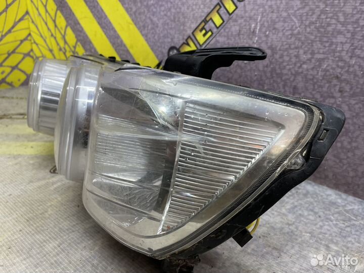 Стекло левой фары Шевроле Авео Aveo Т300