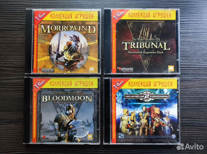 Диски для пк The Elder Scrolls III: Morrowind