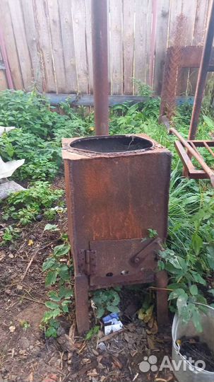 Печь буржуйка бу