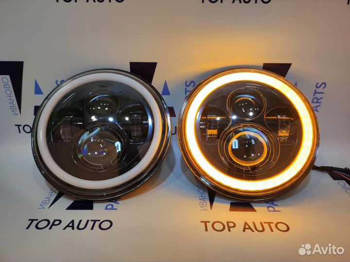 Фары Нива УАЗ светодиодные LED