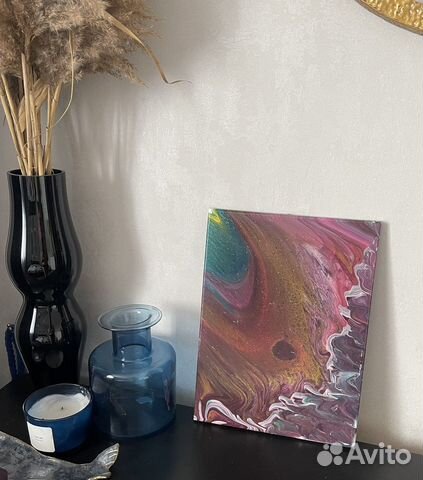 Картины флюид арт