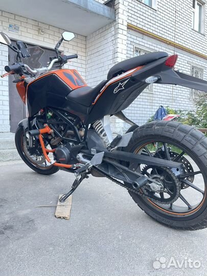 Мотоцикл ктм 200 Duke