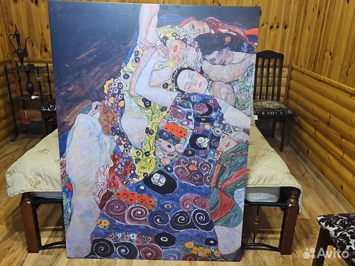 Картина Девы. Густав Климт