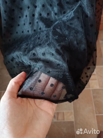 Платье женское 42 44 черное вечернее