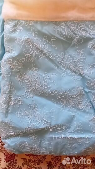 Конверт для выписки мальчика зимой