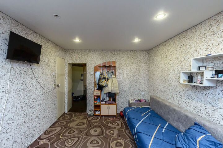 Комната 33,7 м² в 1-к., 9/9 эт.