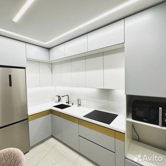 Стильная кухня современная под ваши размеры