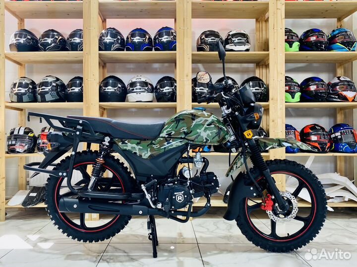 Мопед Alpha Offroad Rockot Камуфляж (125)