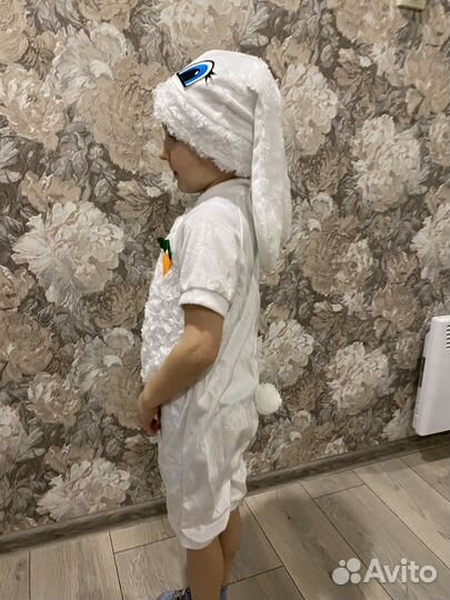 Костюм зайчика 104-116