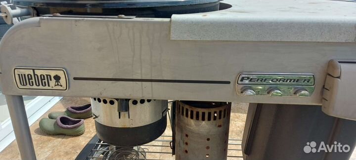 Угольный гриль weber Performer