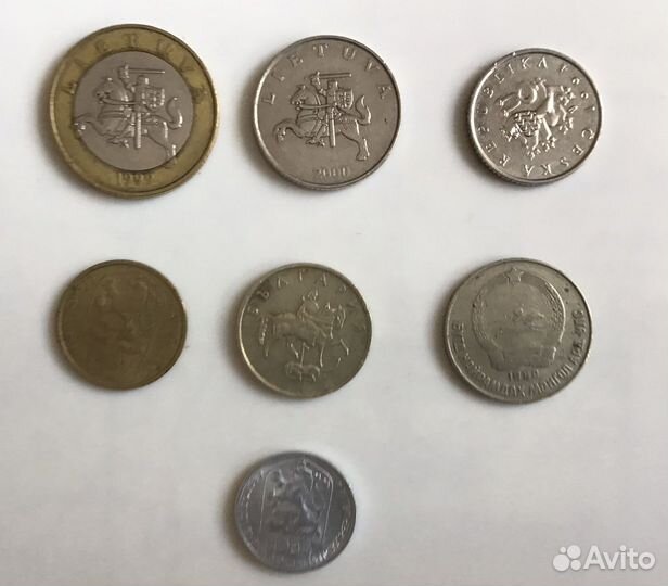 Монеты разных стран