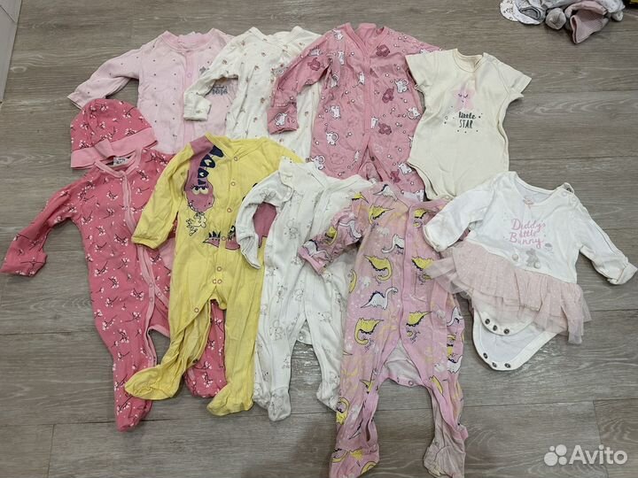 Вещи на девочку 50 по 86